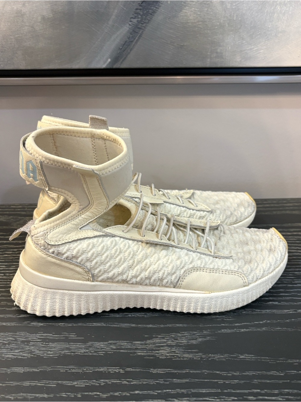 Puma FENTY Women’s Cream High-Top Athletic Sneakers
